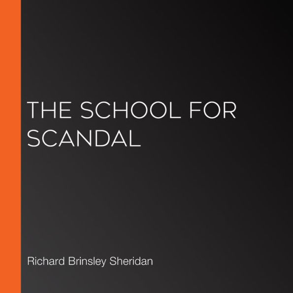 The School For Scandal