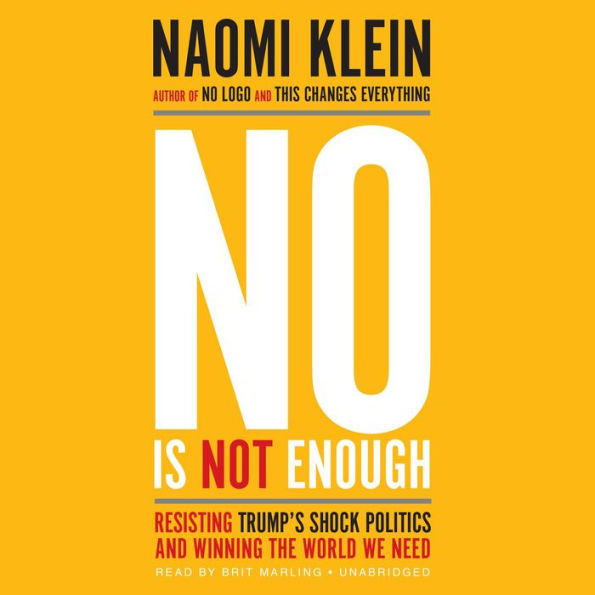 No Is Not Enough: Resisting Trump's Shock Politics and Winning the World We Need