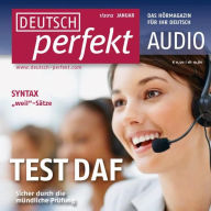 Deutsch lernen Audio - TestDaF, Mündlicher Ausdruck: Deutsch perfekt Audio 1/12