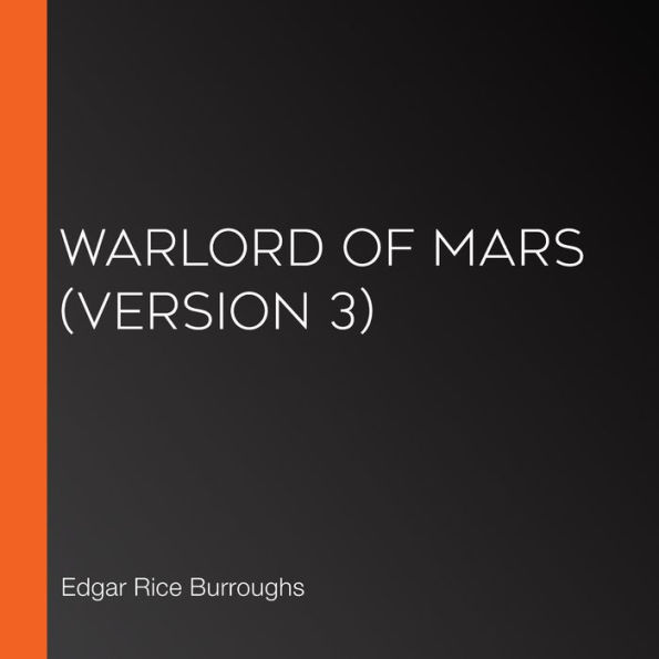 Warlord of Mars (version 3)