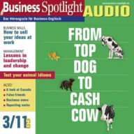 Business-Englisch lernen Audio - Ideen verkaufen: Business Spotlight Audio 3/2011 - How to sell your ideas at work