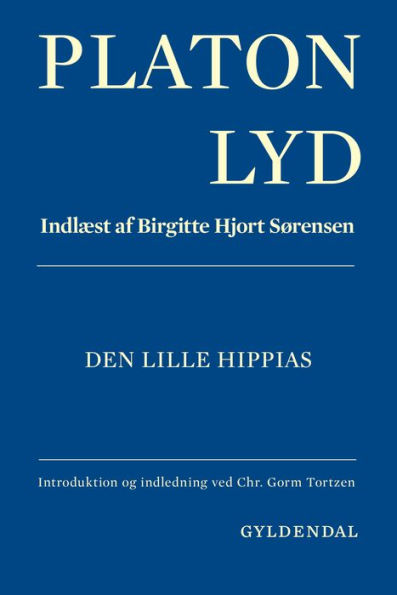 Den lille Hippias: Indlæst af Birgitte Hjort Sørensen