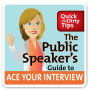 The Public Speaker's Guide to Ace Your Interview