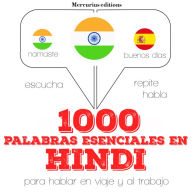 1000 palabras esenciales en hindi