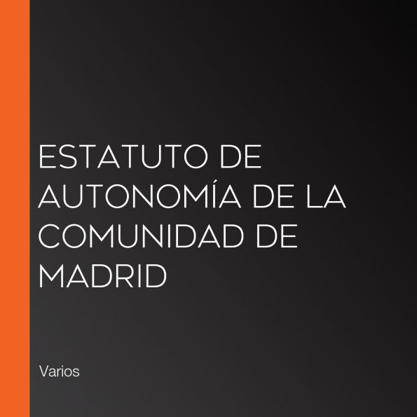 Estatuto de Autonomía de la Comunidad de Madrid