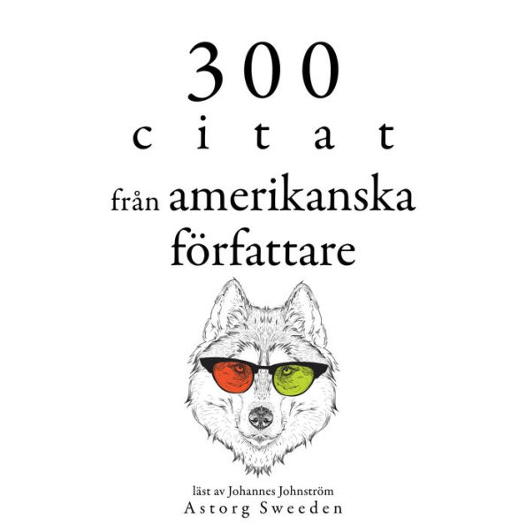 300 citat från amerikanska författare: Samling av de bästa citat