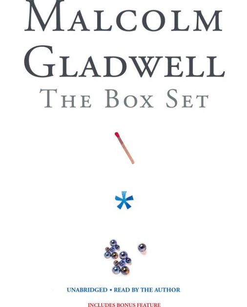 Malcolm Gladwell Box Set by Malcolm Gladwell, Author 2940173433039