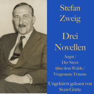 Stefan Zweig: Drei Novellen.: Angst / Der Stern über dem Walde / Vergessene Träume. Ungekürzt gelesen.