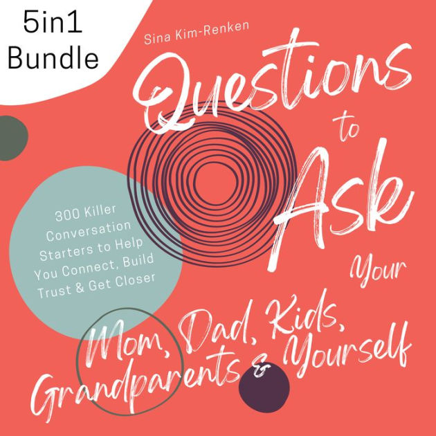 5in1 Bundle Questions to Ask Your Mom, Dad, Kids, Grandparents
