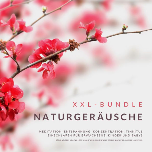 XXL-Bundle: Naturgeräusche: Bäche & Flüsse, Ozeanwellen & Meer, Wald & Wiesen, Regen & Wind, Donner & Gewitter, Kamin & Lagerfeuer Meditation, Entspannung, Konzentration, Tinnitus, Einschlafen für Erwachsene, Kinder und Babys