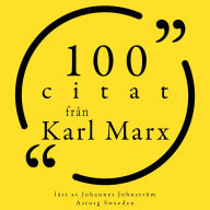 100 citat från Karl Marx: Samling 100 Citat
