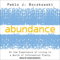 Abundance: On the Experience of Living in a World of Information Plenty