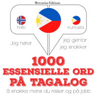 1000 essensielle ord på Tagalog: Jeg hører, jeg gjentar, jeg snakker