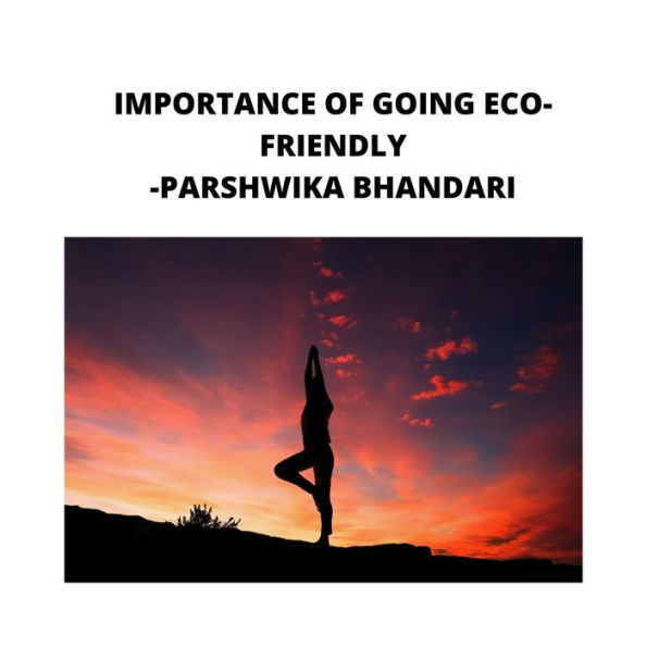 IMPORTANCE OF GOING ECO-FRIENDLY: sharing my own experience and knowledge so far with this book