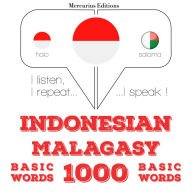 1000 kata penting dalam Malayalam: I listen, I repeat, I speak : language learning course
