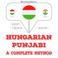 Magyar - pandzsábi: teljes módszer: I listen, I repeat, I speak : language learning course