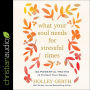 What Your Soul Needs for Stressful Times: 60 Powerful Truths to Protect Your Peace