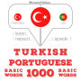 Türkçe - Portekizce: 1000 temel kelime: I listen, I repeat, I speak : language learning course