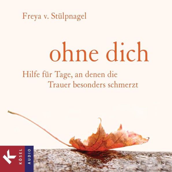 Ohne dich: Hilfe für Tage, an denen die Trauer besonders schmerzt - Hörbuch - (Abridged)