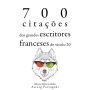 700 citações dos grandes escritores franceses do século 20: Recolha as melhores citações