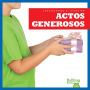 Actos generosos