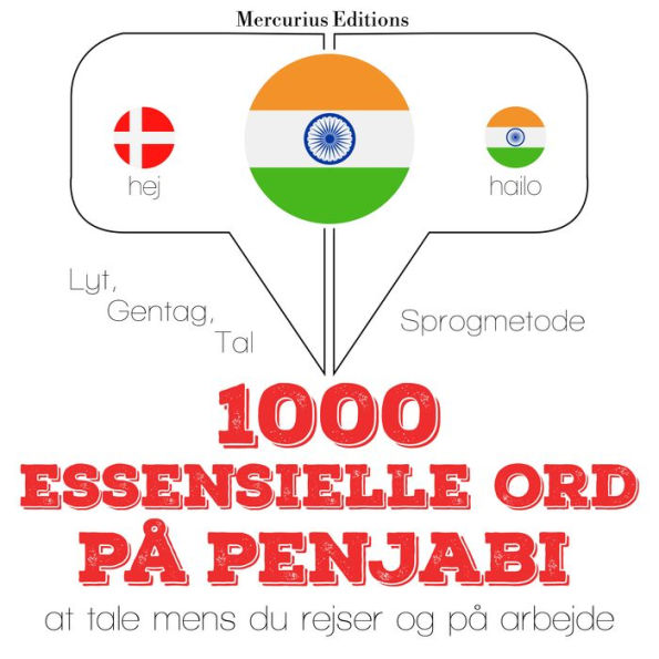 1000 essentielle ord i Penjabi: Lyt, gentag, tal: sprogmetode