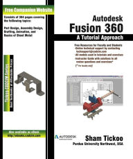 Title: Autodesk Fusion 360: A Tutorial Approach, Author: Sham Tickoo