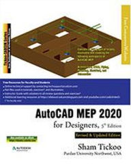 Title: AutoCAD MEP 2020 for Designers, 5th Edition, Author: Sham Tickoo