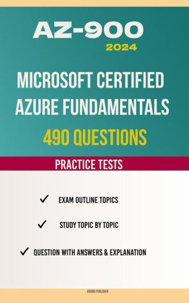 AZ-900 Microsoft Azure Fundamentals: Exam Prep Question Bank