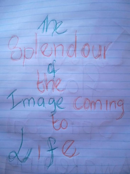 The Splendour of The Image Coming To Life (1)