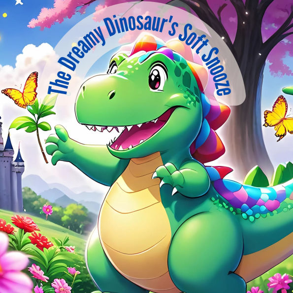 The Dreamy Dinosaur's Soft Snooze