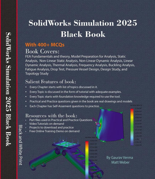 SolidWorks Simulation 2025 Black Book