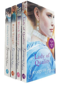 Title: Georgette Heyer 4 Books Collection Set (Lady Of Quality, Black Sheep, Bath Tangle, Fridays Child), Author: Georgette Heyer