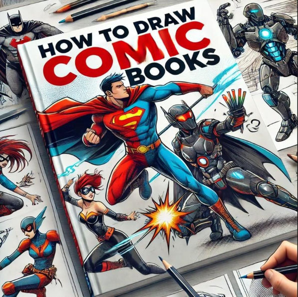 How To Draw Comics:First Edition (How to draw Manga,Anime and Comics, #4)