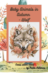 Title: Baby Animals In Autumn - Wolf, Author: Pickle Patterns