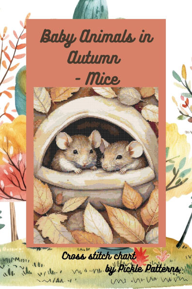 Baby Animals In Autumn - Mice (Woodland Babies)