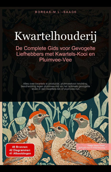 Kwartelhouderij: De Complete Gids voor Gevogelte Liefhebbers met Kwartels-Kooi en Pluimvee-Vee