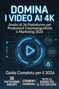 Title: Domina i Video AI 4K: Analisi di 36 Piattaforme per Produzioni Cinematografiche e Marketing Guida completa per il 2026, Author: Flower Design