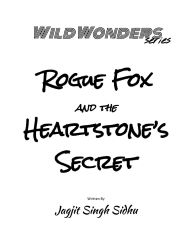 Title: Rogue Fox and the Heartstone's Secret (Wild Wonders series, #1), Author: jagjit Sidhu