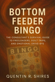 Title: Bottom Feeder Bingo: The Consultant's Survival Guide to Freeloaders, Guilt Trips, and Emotional Drive-Bys, Author: Quentin Shires