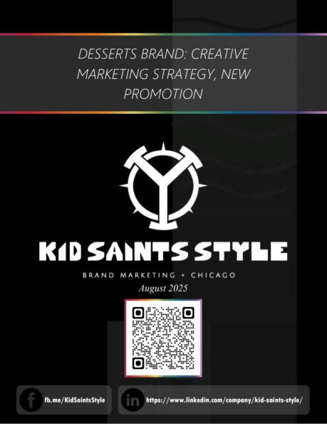Desserts Brand: Creative Marketing Strategy, New Promotion