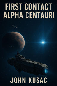 Title: first contact alpha Centauri, Author: John Kusac