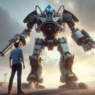 Title: The reluctant mech warrior, Author: James Becker