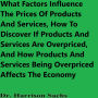 What Factors Influence The Prices Of Products And Services And How To Discover If Products And Services Are Overpriced