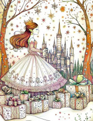 Title: Christmas Princess Fairy Coloring Book for Adults, Features 25 Coloring Pages, Author: Beatrice Harrison