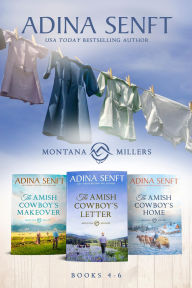 Title: Amish Cowboys of Montana Books 4-6: Three Amish romance novels in one set, Author: Adina Senft