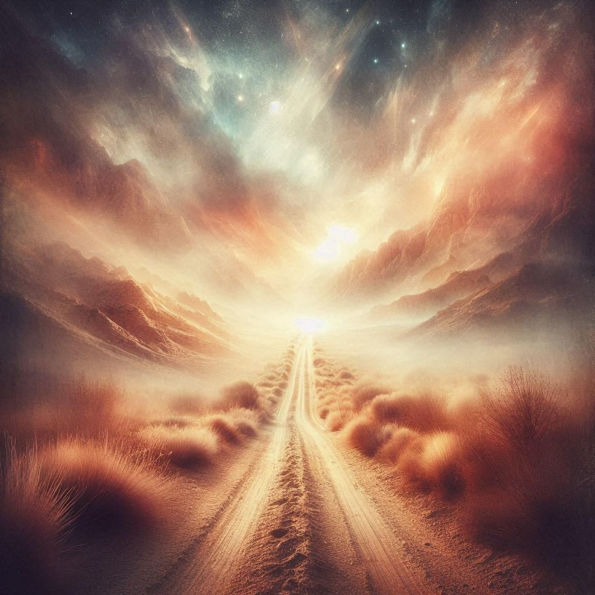 A Journey Through Dust And Dreams: The weary Traveler