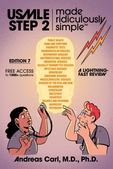 USMLE Step 2 Made Ridiculously Simple: New Color Edition
