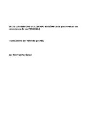 Title: EVITE LOS RIESGOS UTILIZANDO BIOSÍMBOLOS para evaluar las intenciones de las PERSONAS, Author: Not Yet Murdered