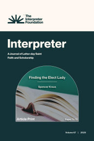 Title: Finding the Elect Lady, Author: Spencer Kraus